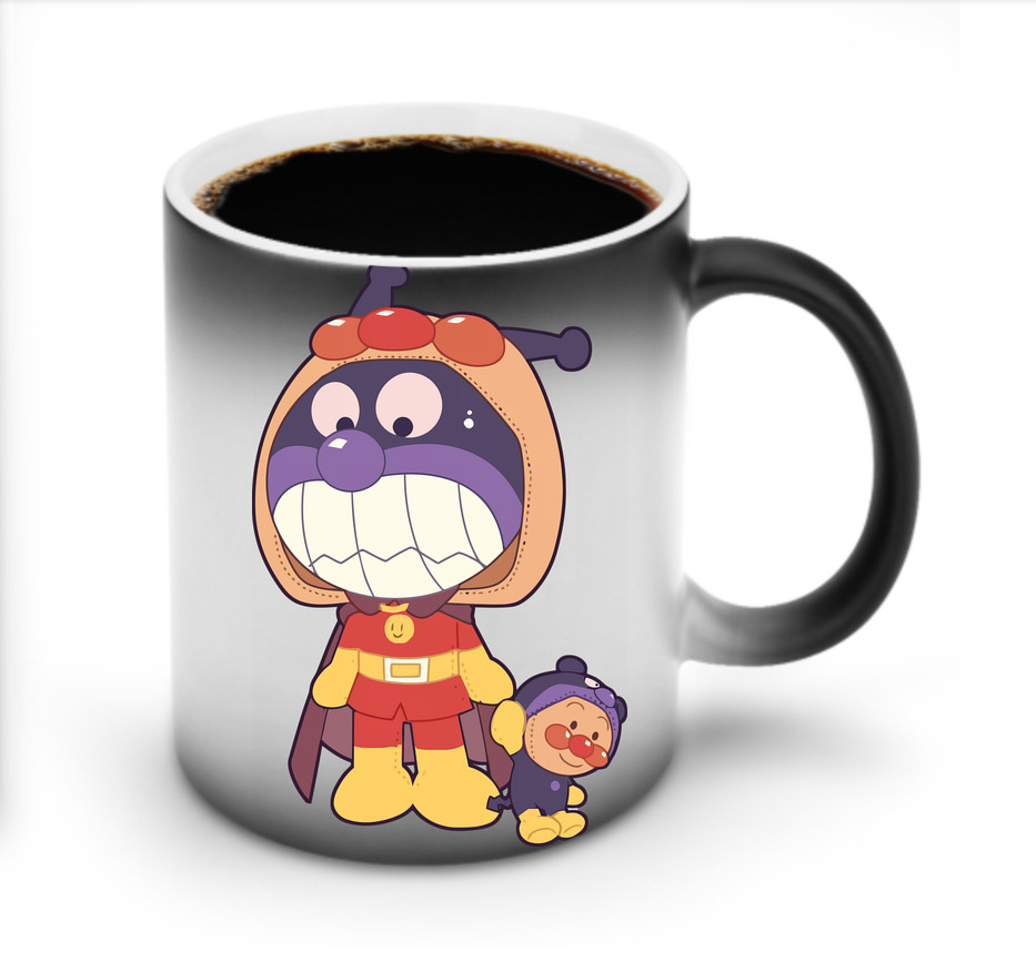 （画像用） アンパンマン Anpanman 温度変色マグカップ