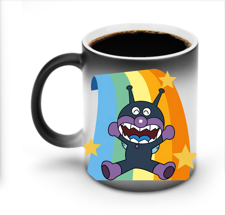 （画像用） アンパンマン Anpanman 温度変色マグカップ