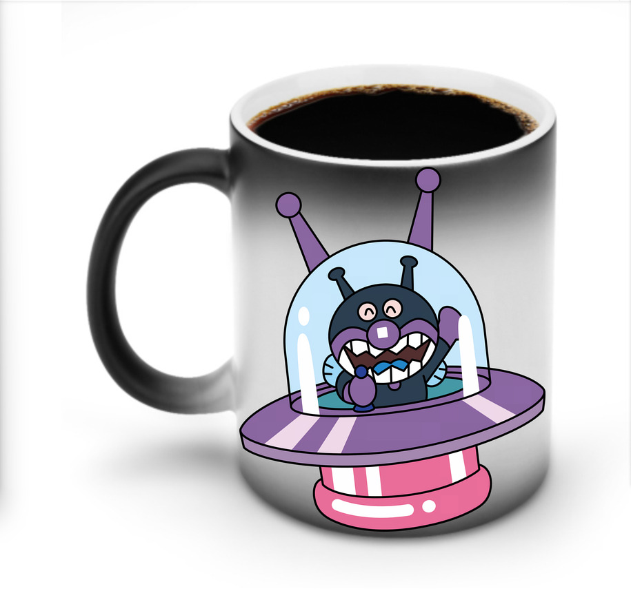 （画像用） アンパンマン Anpanman 温度変色マグカップ