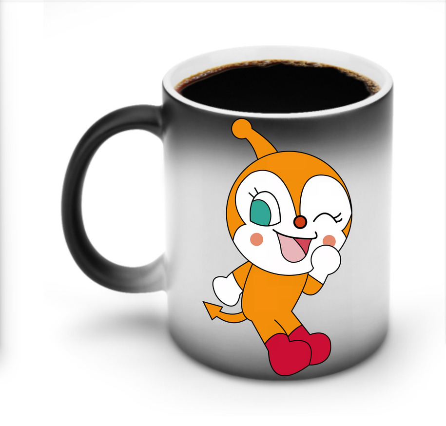 （画像用） アンパンマン Anpanman 温度変色マグカップ