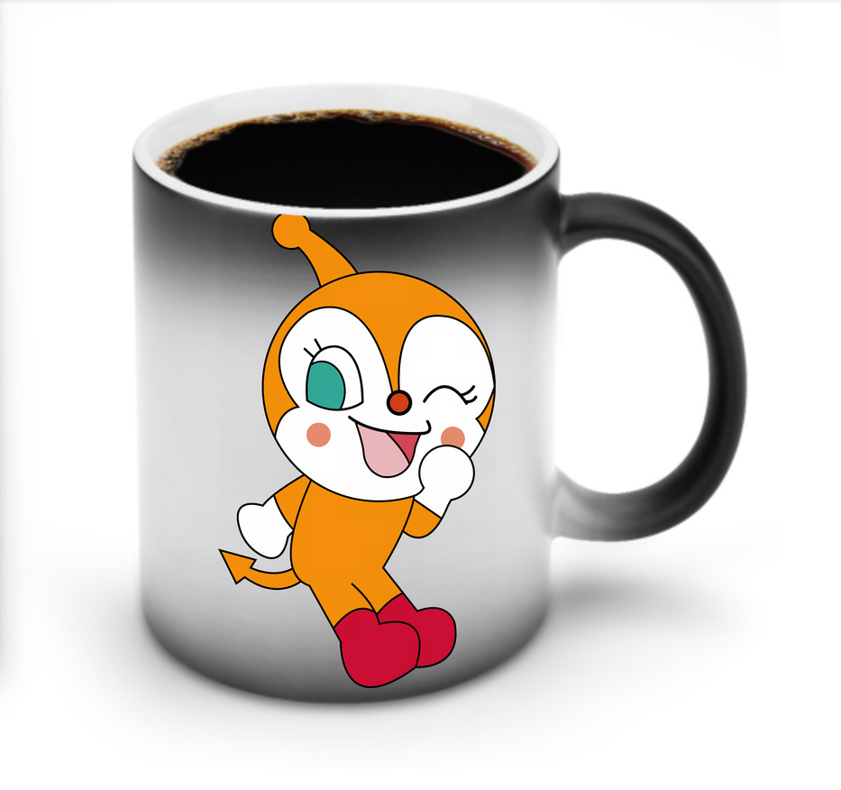 （画像用） アンパンマン Anpanman 温度変色マグカップ