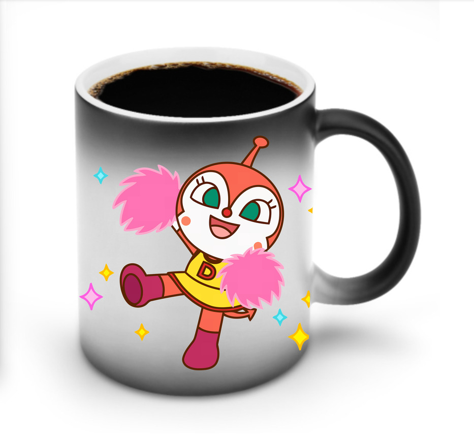 （画像用） アンパンマン Anpanman 温度変色マグカップ
