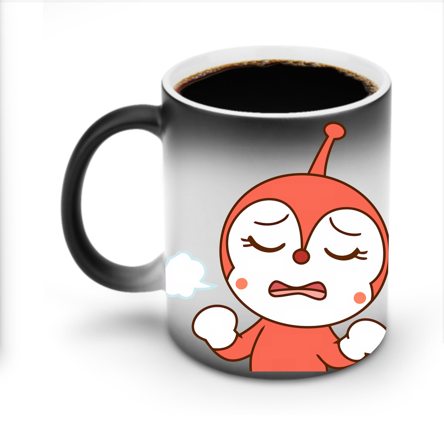 （画像用） アンパンマン Anpanman 温度変色マグカップ