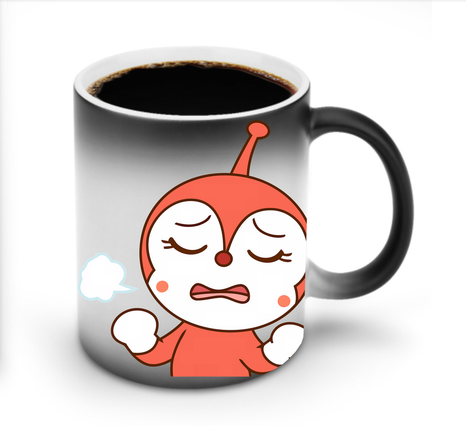 （画像用） アンパンマン Anpanman 温度変色マグカップ