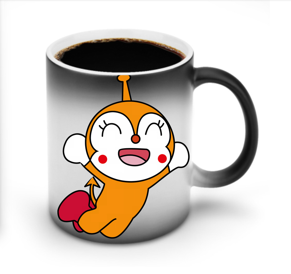 （画像用） アンパンマン Anpanman 温度変色マグカップ