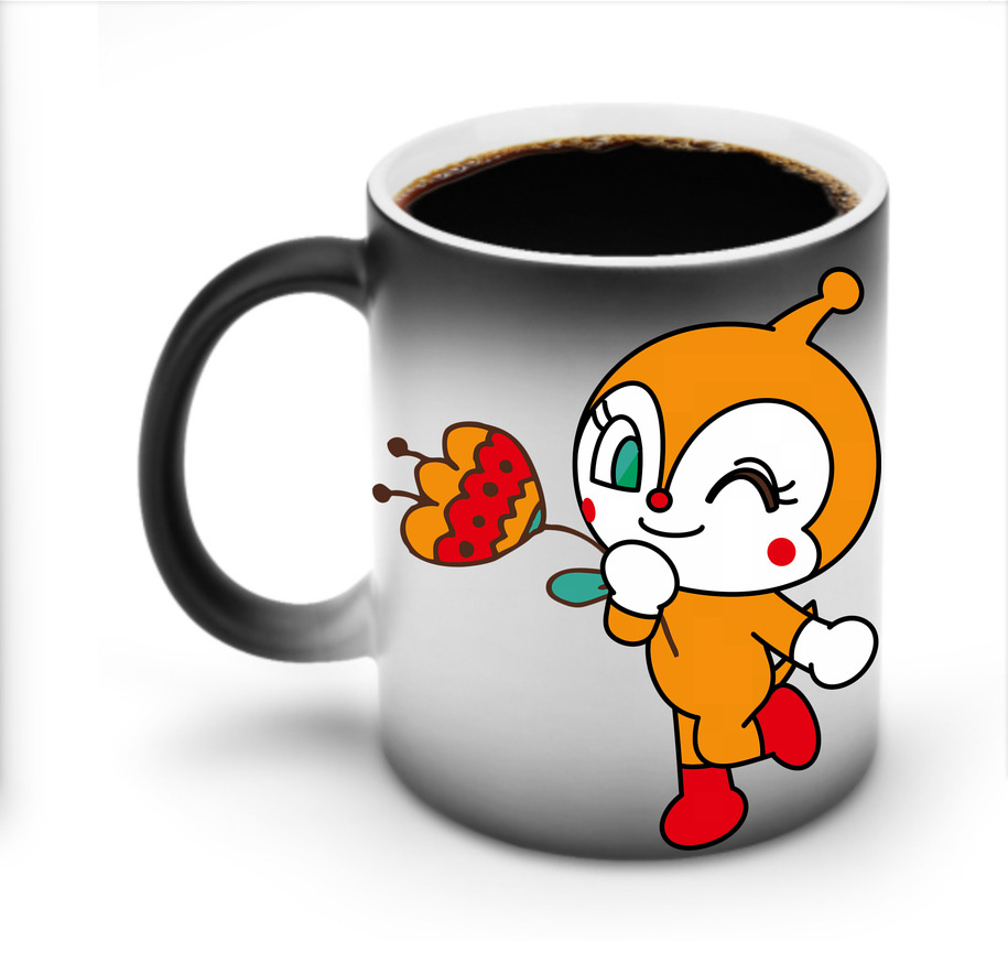 （画像用） アンパンマン Anpanman 温度変色マグカップ