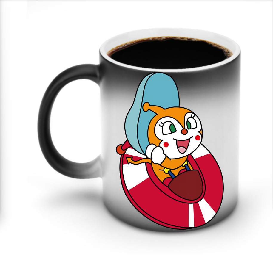 （画像用） アンパンマン Anpanman 温度変色マグカップ