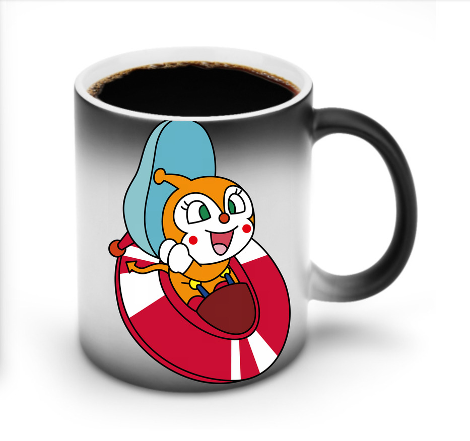（画像用） アンパンマン Anpanman 温度変色マグカップ