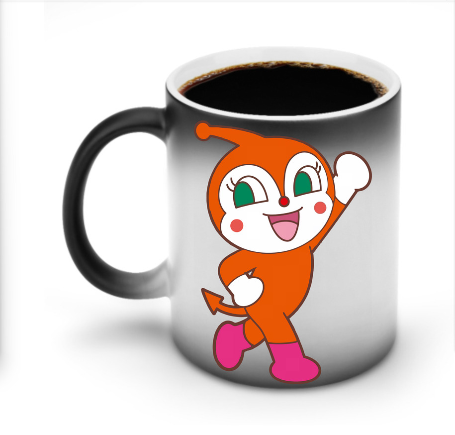（画像用） アンパンマン Anpanman 温度変色マグカップ