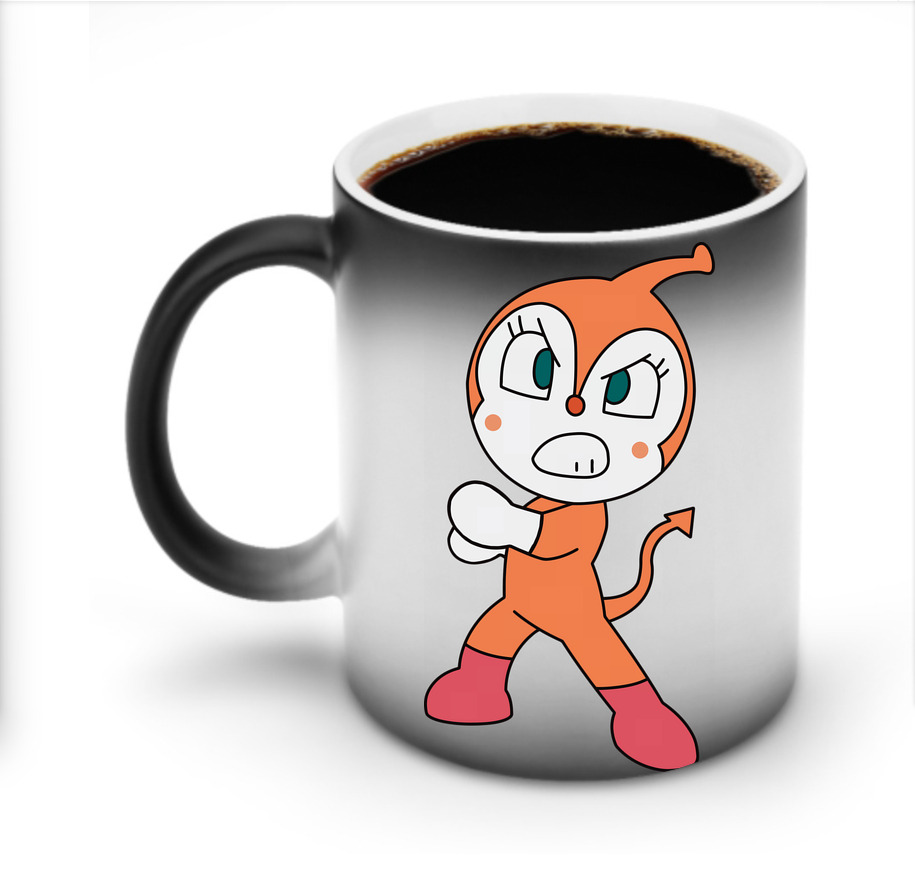 （画像用） アンパンマン Anpanman 温度変色マグカップ