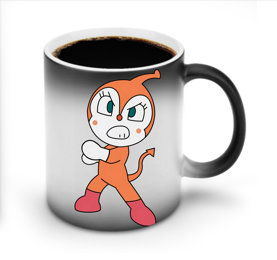 （画像用） アンパンマン Anpanman 温度変色マグカップ