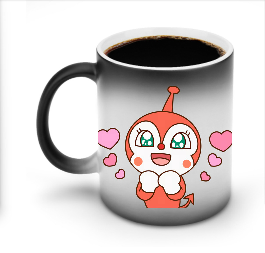 （画像用） アンパンマン Anpanman 温度変色マグカップ