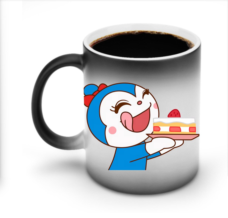 （画像用） アンパンマン Anpanman 温度変色マグカップ