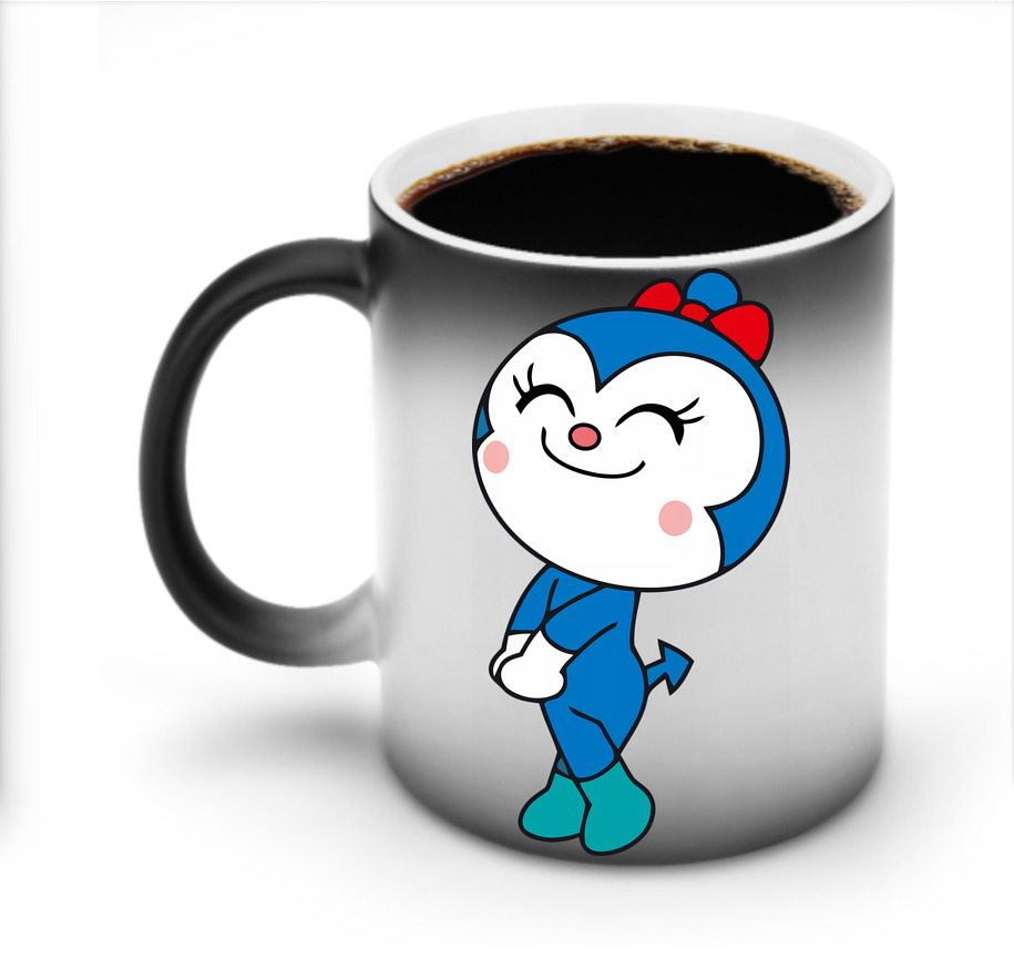 （画像用） アンパンマン Anpanman 温度変色マグカップ
