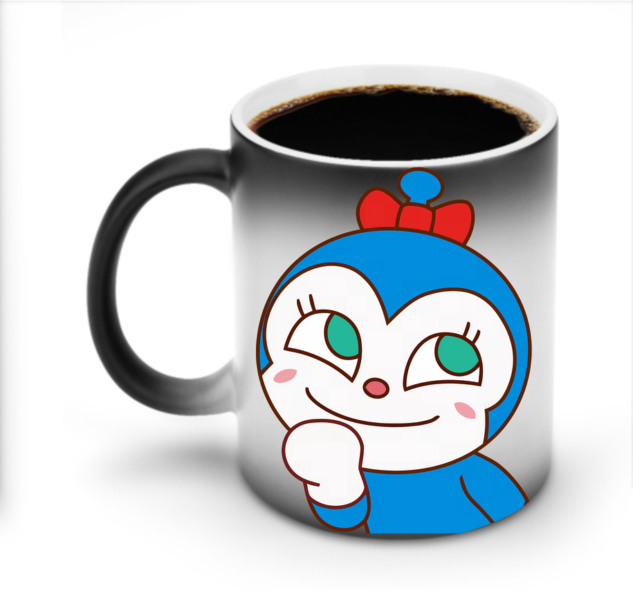 （画像用） アンパンマン Anpanman 温度変色マグカップ