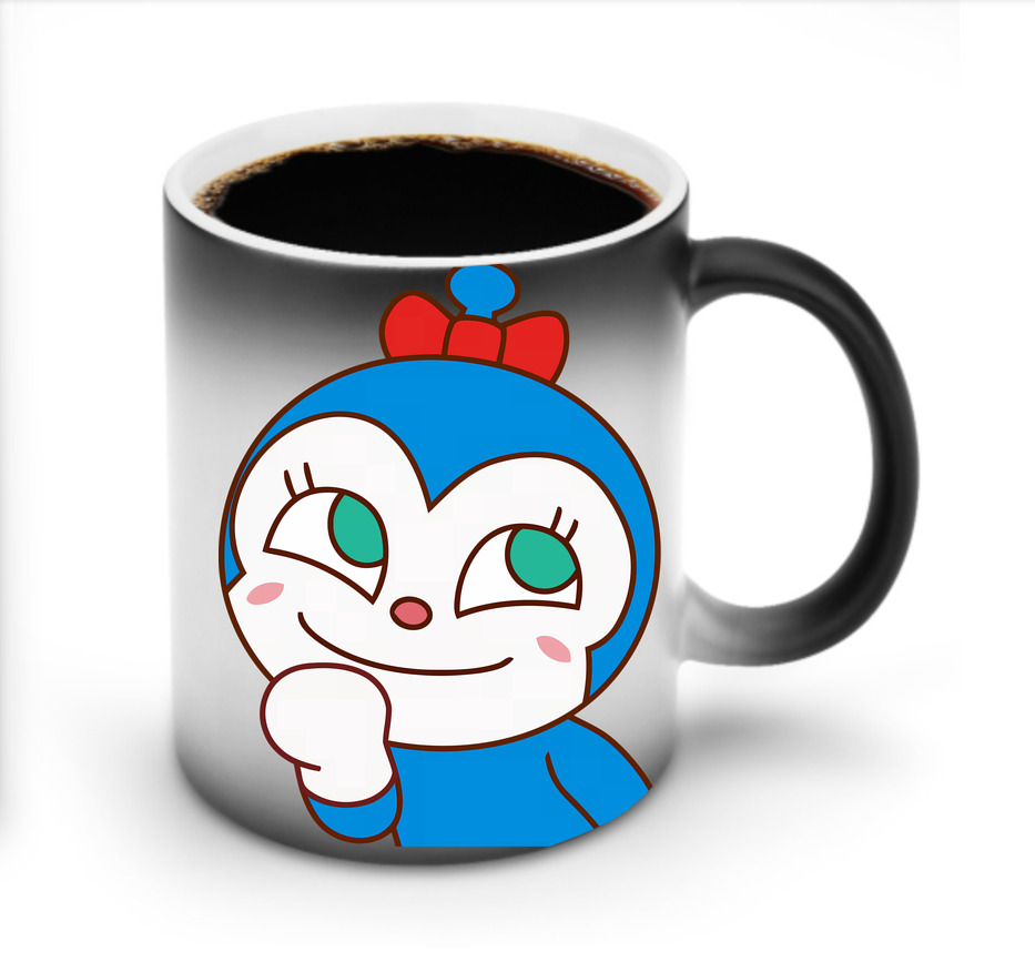 （画像用） アンパンマン Anpanman 温度変色マグカップ