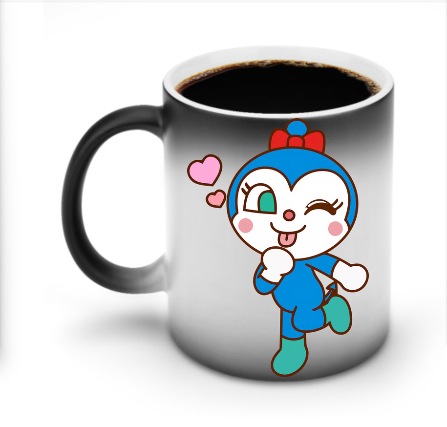 （画像用） アンパンマン Anpanman 温度変色マグカップ