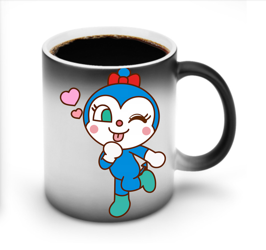 （画像用） アンパンマン Anpanman 温度変色マグカップ