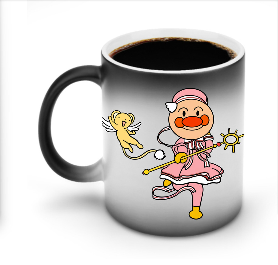 （画像用） アンパンマン Anpanman 温度変色マグカップ