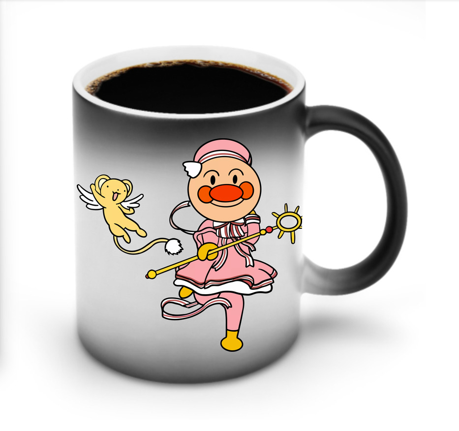 （画像用） アンパンマン Anpanman 温度変色マグカップ