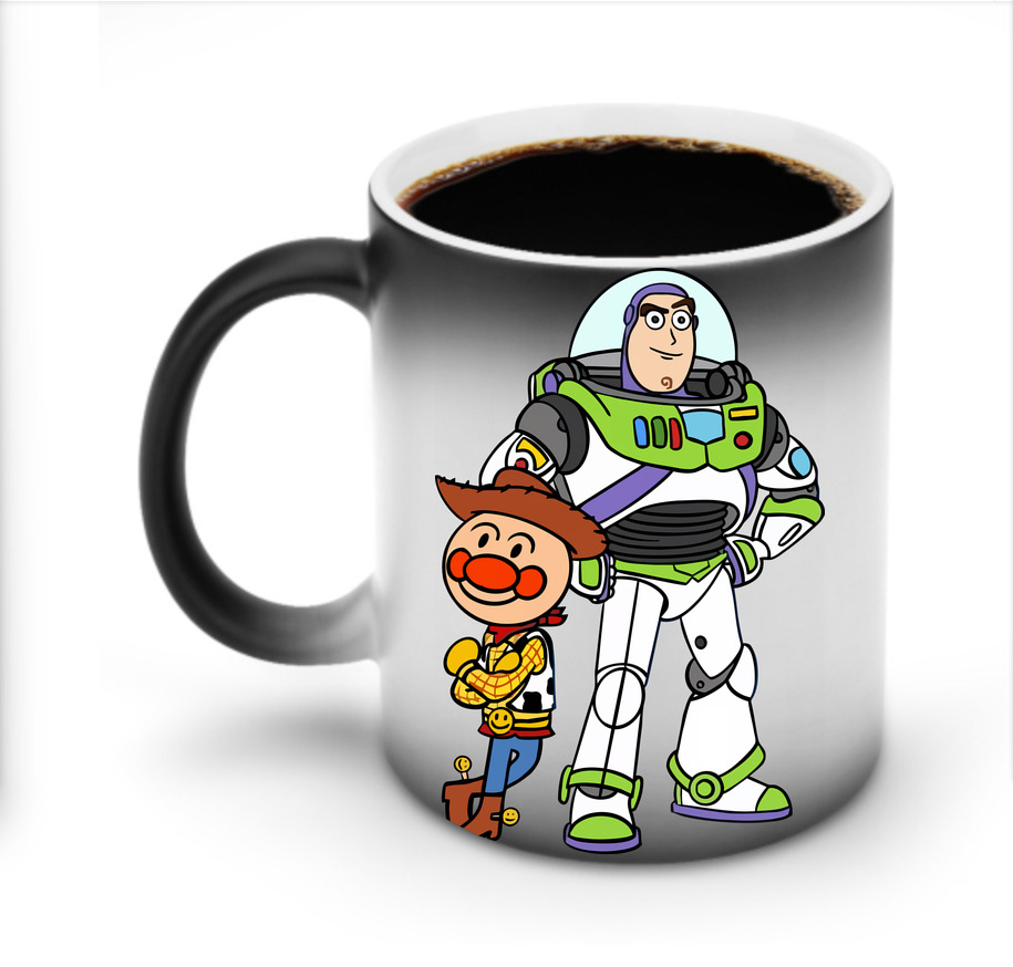 （画像用） アンパンマン Anpanman 温度変色マグカップ