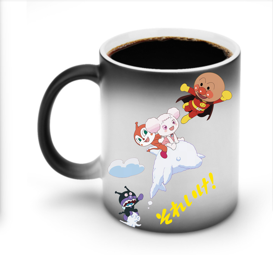 （画像用） アンパンマン Anpanman 温度変色マグカップ