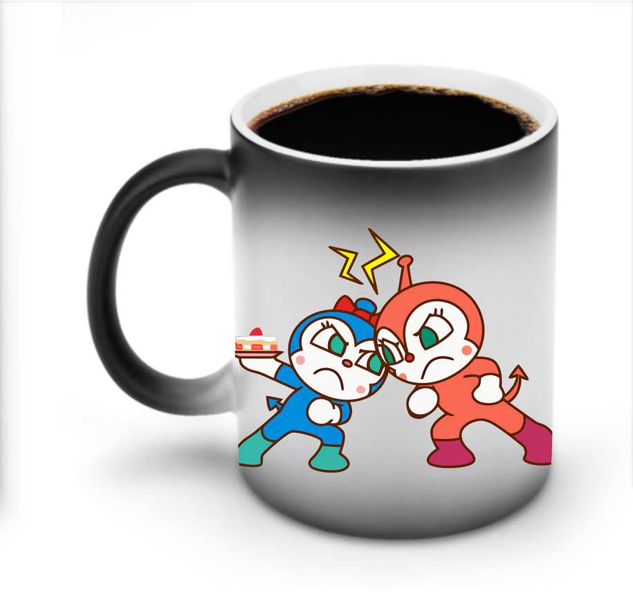 （画像用） アンパンマン Anpanman 温度変色マグカップ