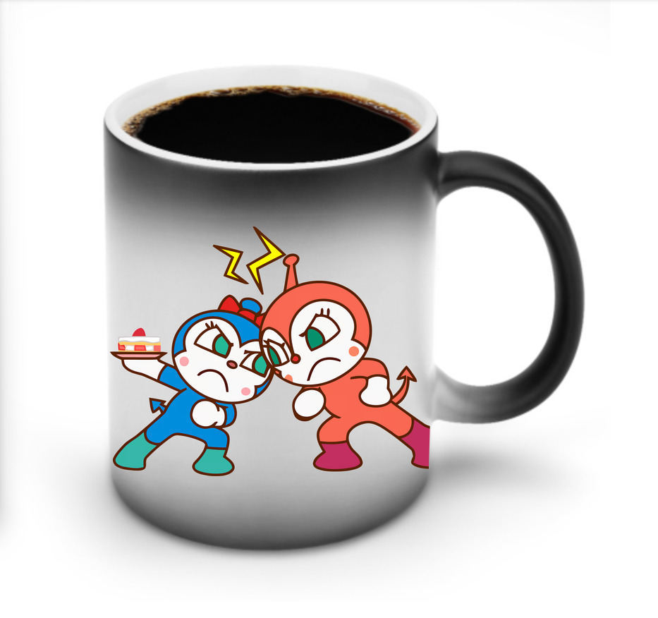 （画像用） アンパンマン Anpanman 温度変色マグカップ