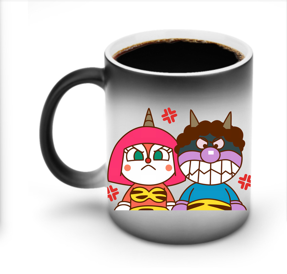（画像用） アンパンマン Anpanman 温度変色マグカップ