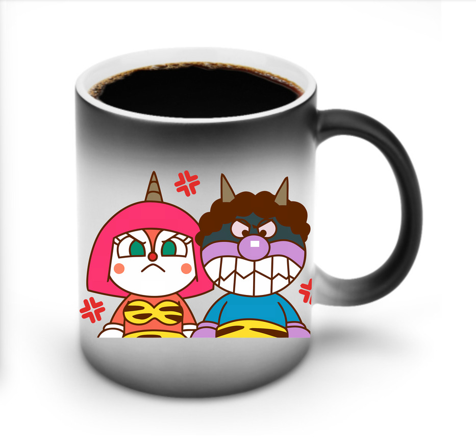 （画像用） アンパンマン Anpanman 温度変色マグカップ