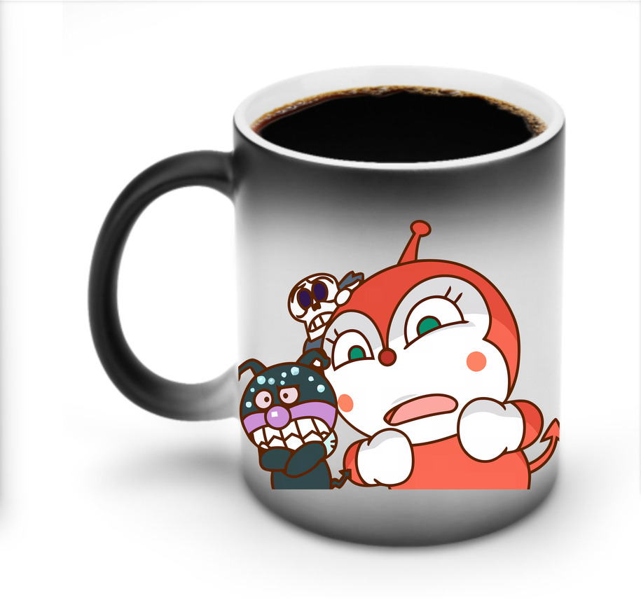 （画像用） アンパンマン Anpanman 温度変色マグカップ