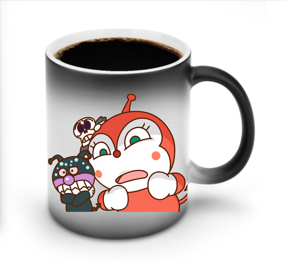 （画像用） アンパンマン Anpanman 温度変色マグカップ