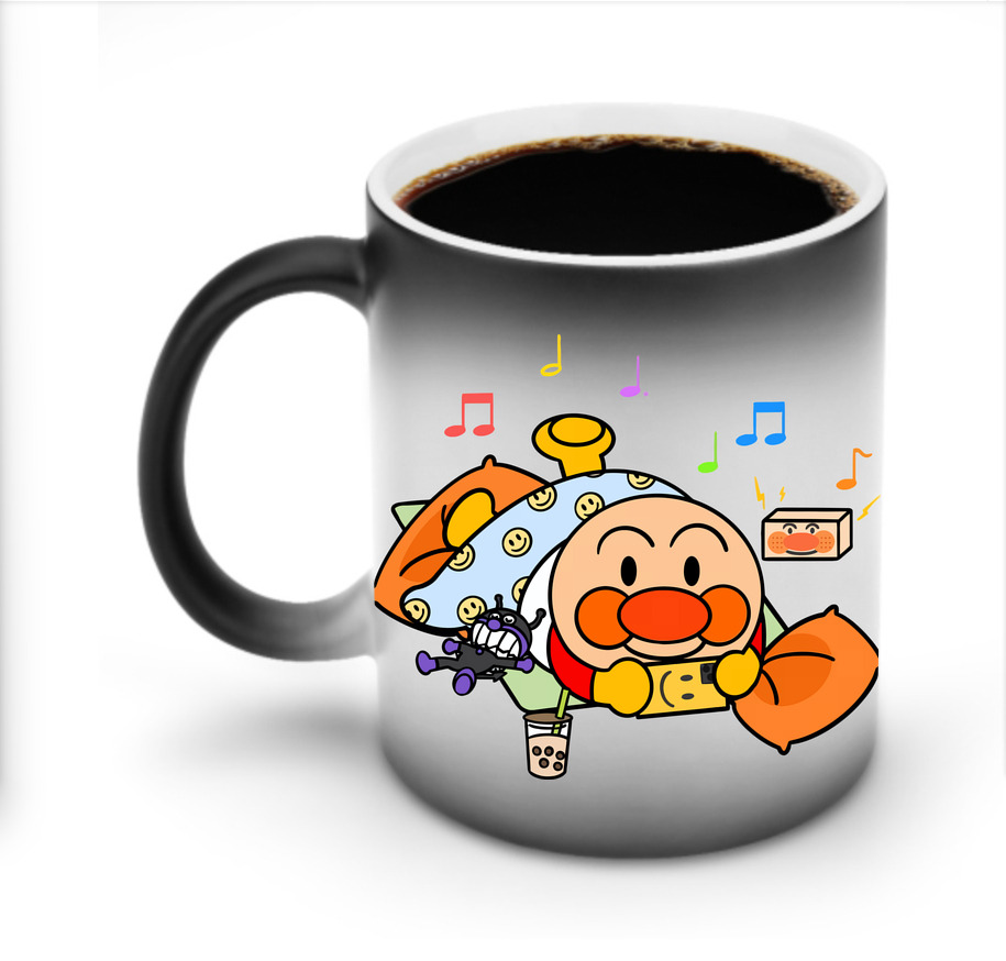 （画像用） アンパンマン Anpanman 温度変色マグカップ