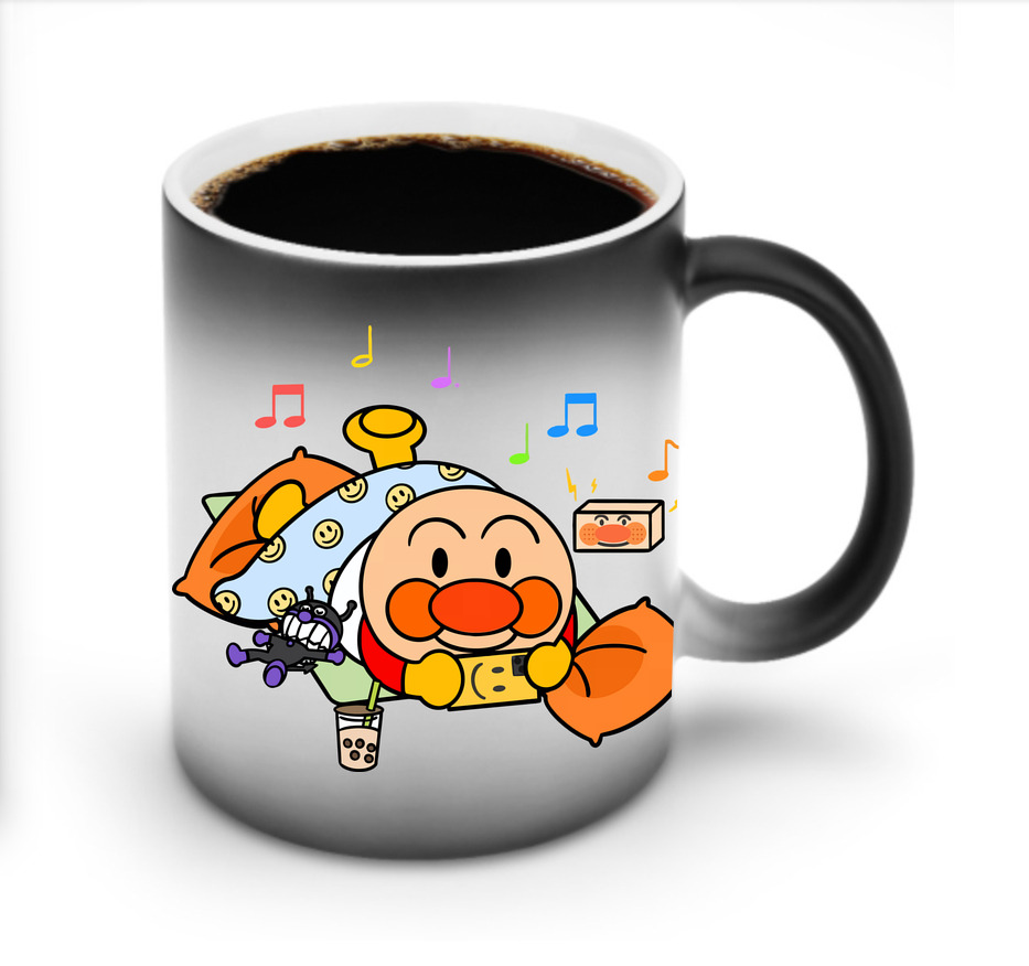 （画像用） アンパンマン Anpanman 温度変色マグカップ