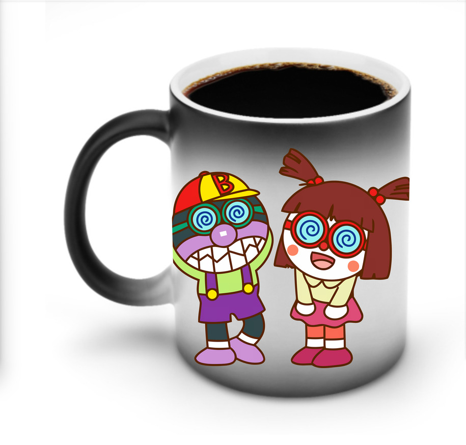 （画像用） アンパンマン Anpanman 温度変色マグカップ