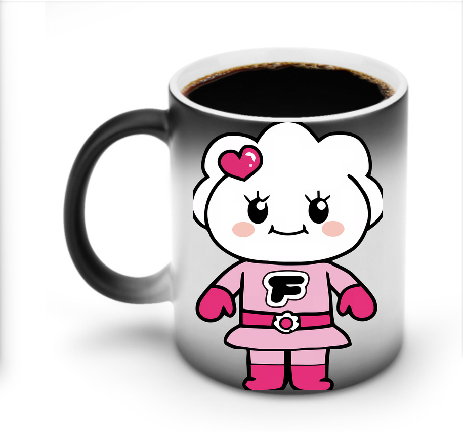 （画像用） アンパンマン Anpanman 温度変色マグカップ