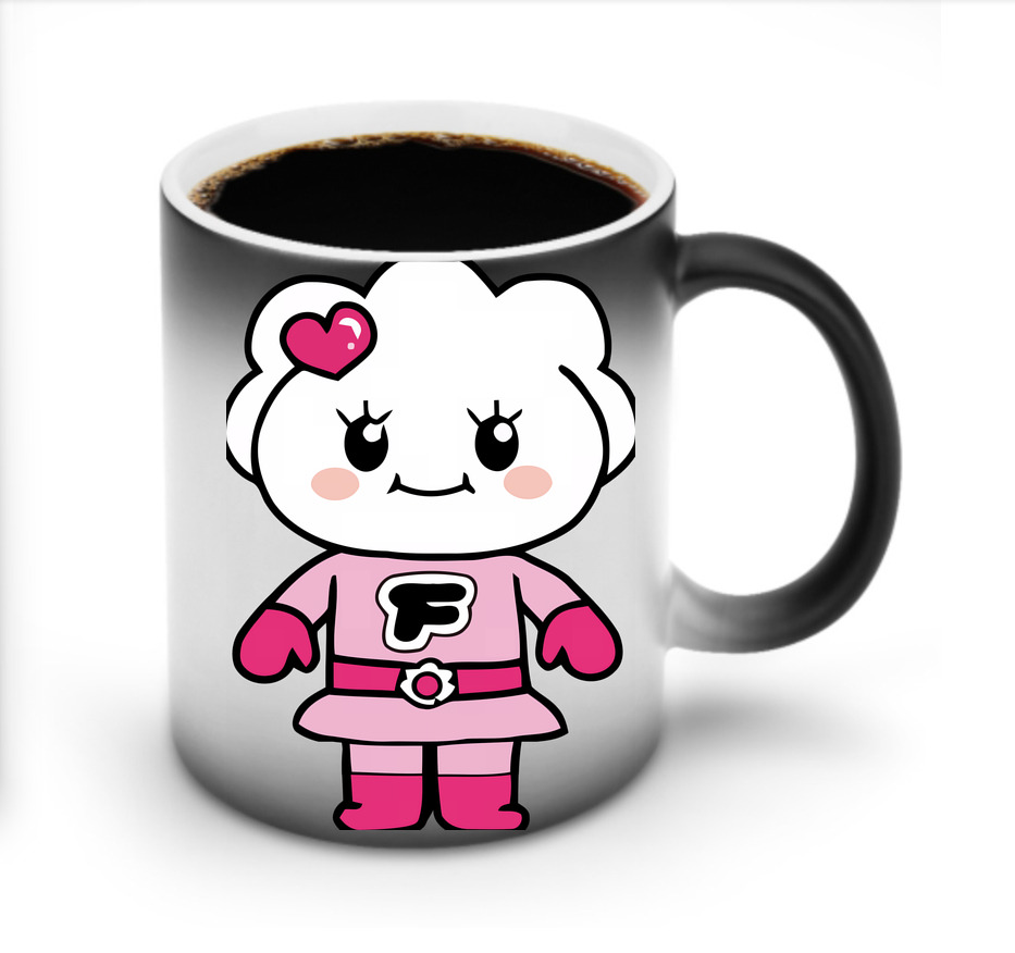（画像用） アンパンマン Anpanman 温度変色マグカップ