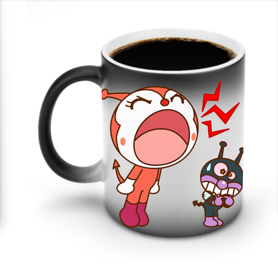 （画像用） アンパンマン Anpanman 温度変色マグカップ