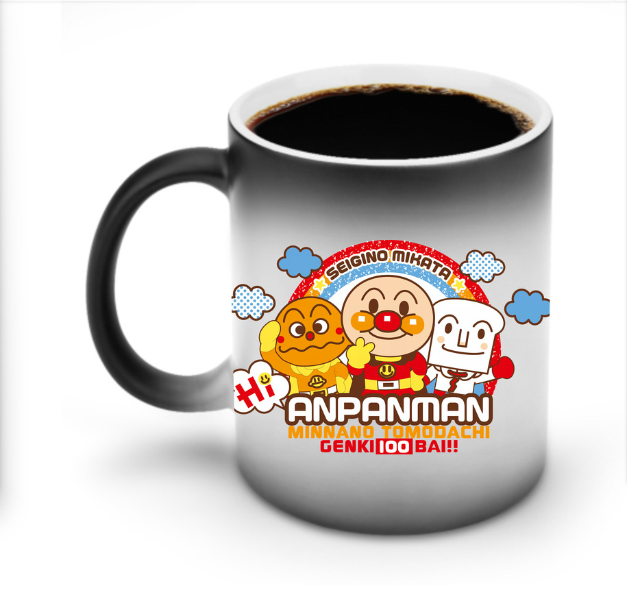（画像用） アンパンマン Anpanman 温度変色マグカップ