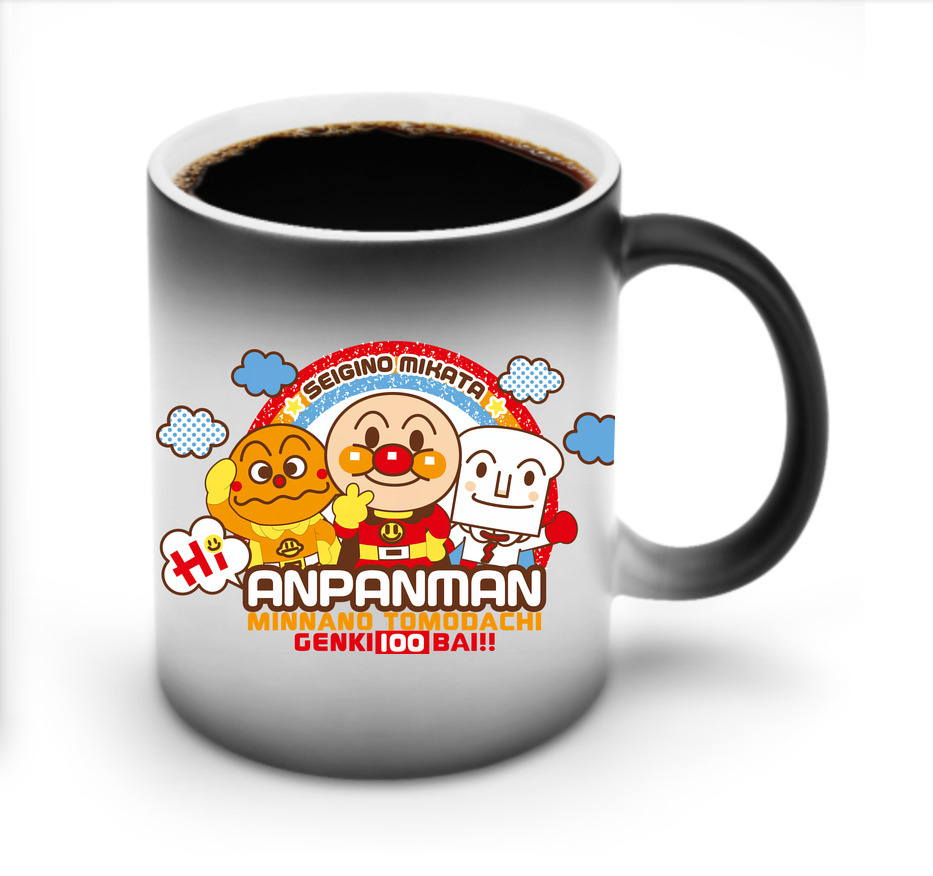 （画像用） アンパンマン Anpanman 温度変色マグカップ