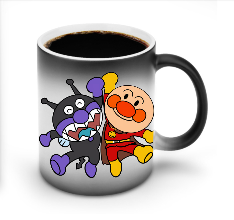 （画像用） アンパンマン Anpanman 温度変色マグカップ