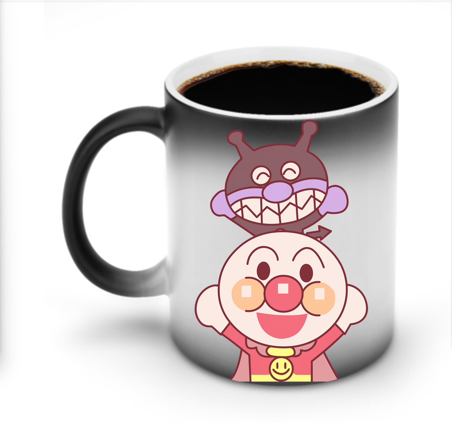 （画像用） アンパンマン Anpanman 温度変色マグカップ