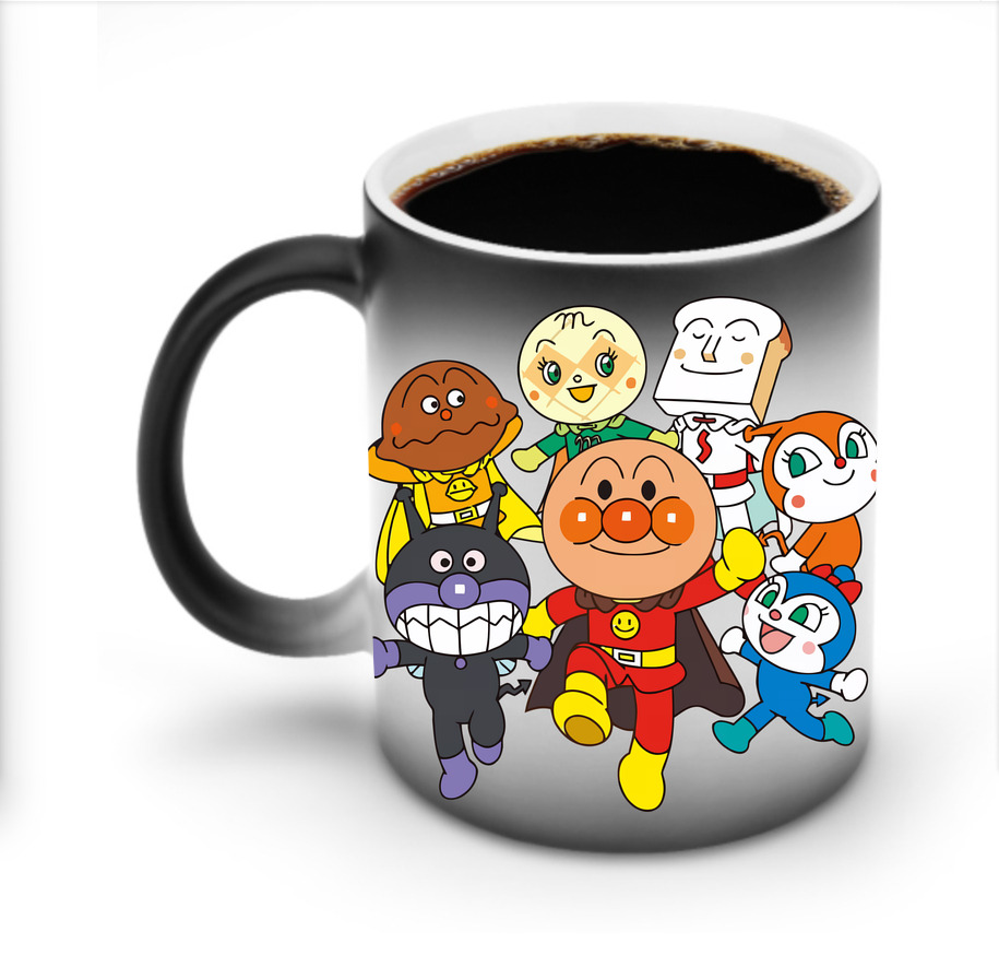 （画像用） アンパンマン Anpanman 温度変色マグカップ