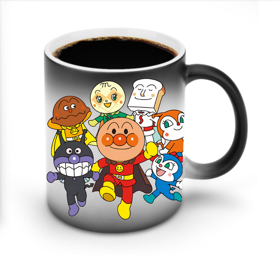 （画像用） アンパンマン Anpanman 温度変色マグカップ