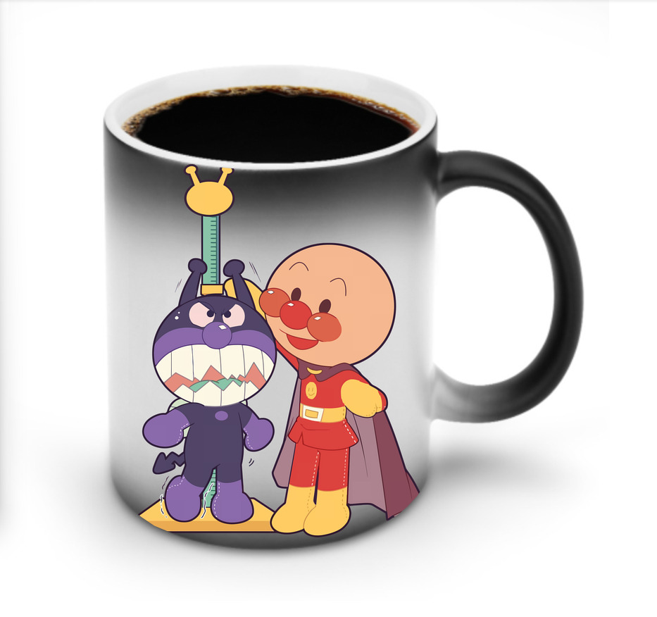（画像用） アンパンマン Anpanman 温度変色マグカップ