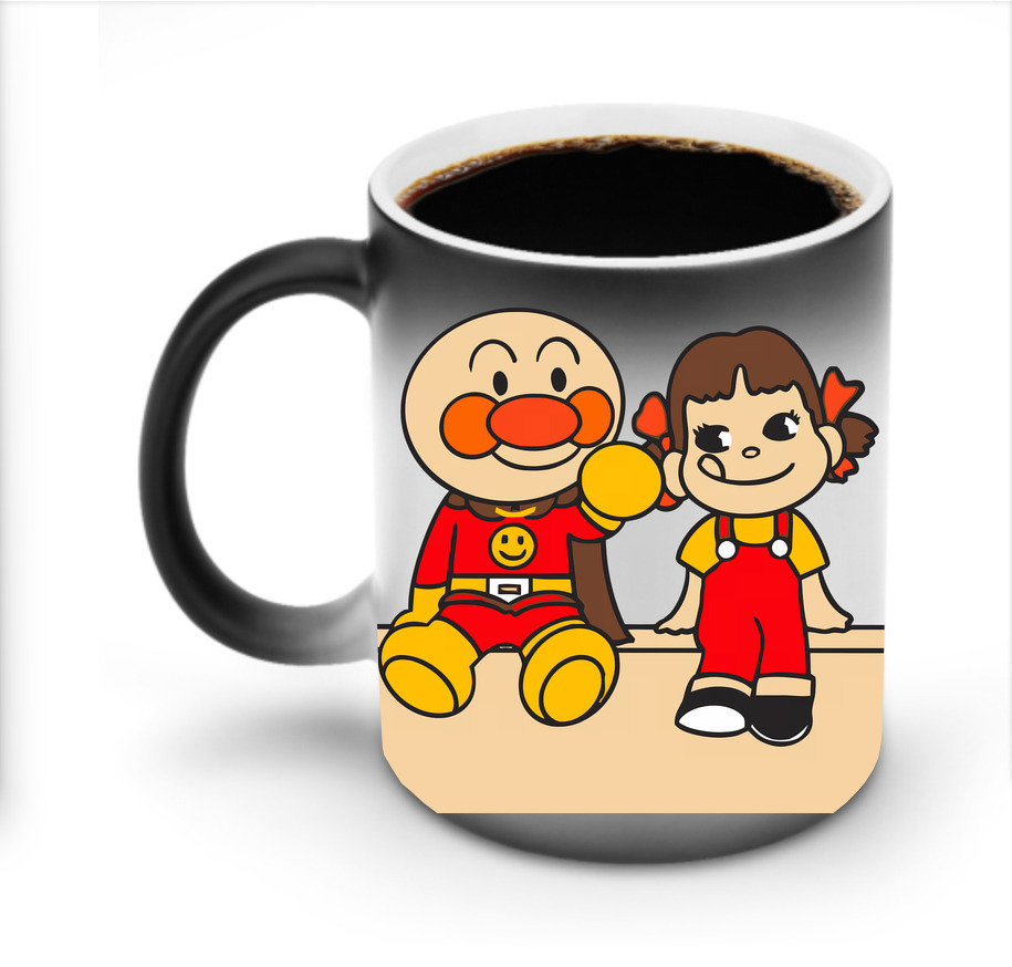 （画像用） アンパンマン Anpanman 温度変色マグカップ
