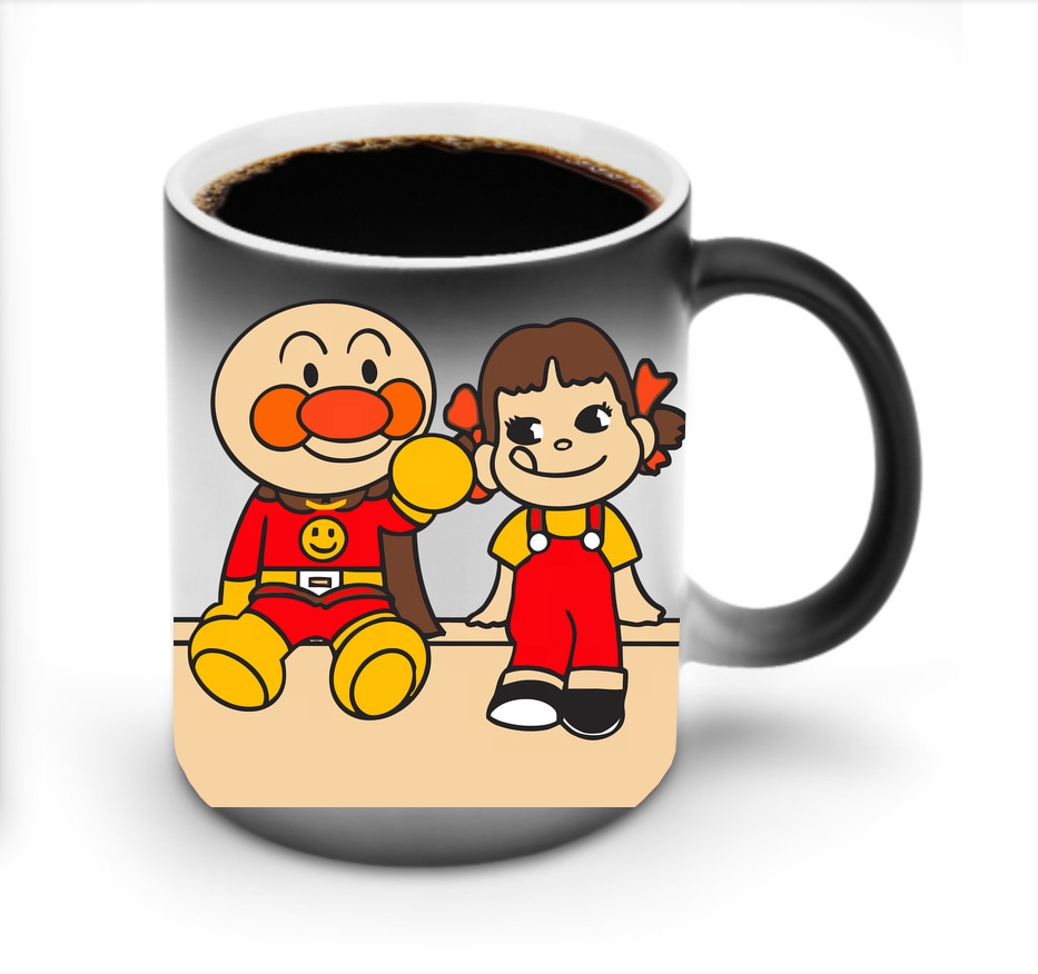 （画像用） アンパンマン Anpanman 温度変色マグカップ