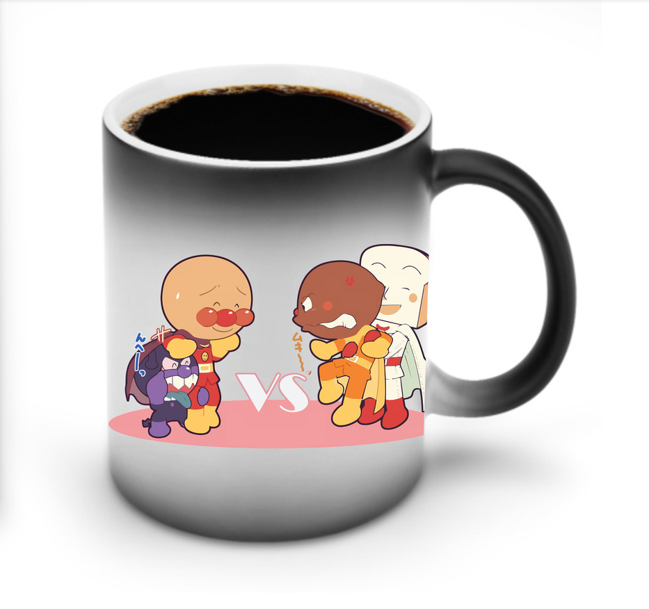 （画像用） アンパンマン Anpanman 温度変色マグカップ