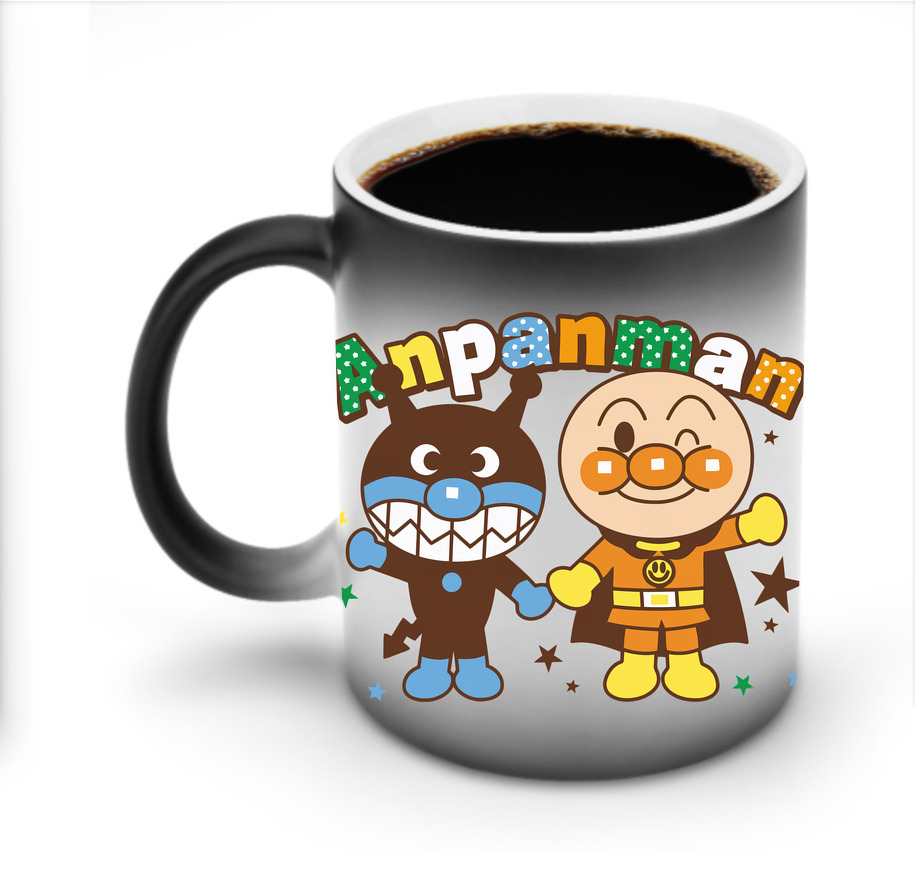 （画像用） アンパンマン Anpanman 温度変色マグカップ