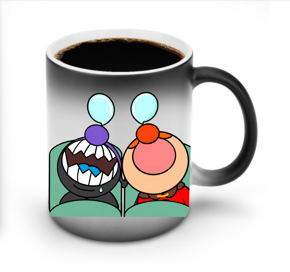 （画像用） アンパンマン Anpanman 温度変色マグカップ